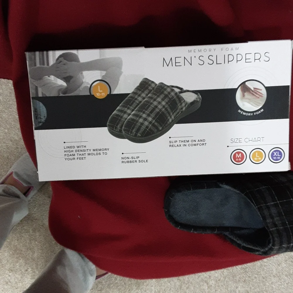 Memory Foam these slippers